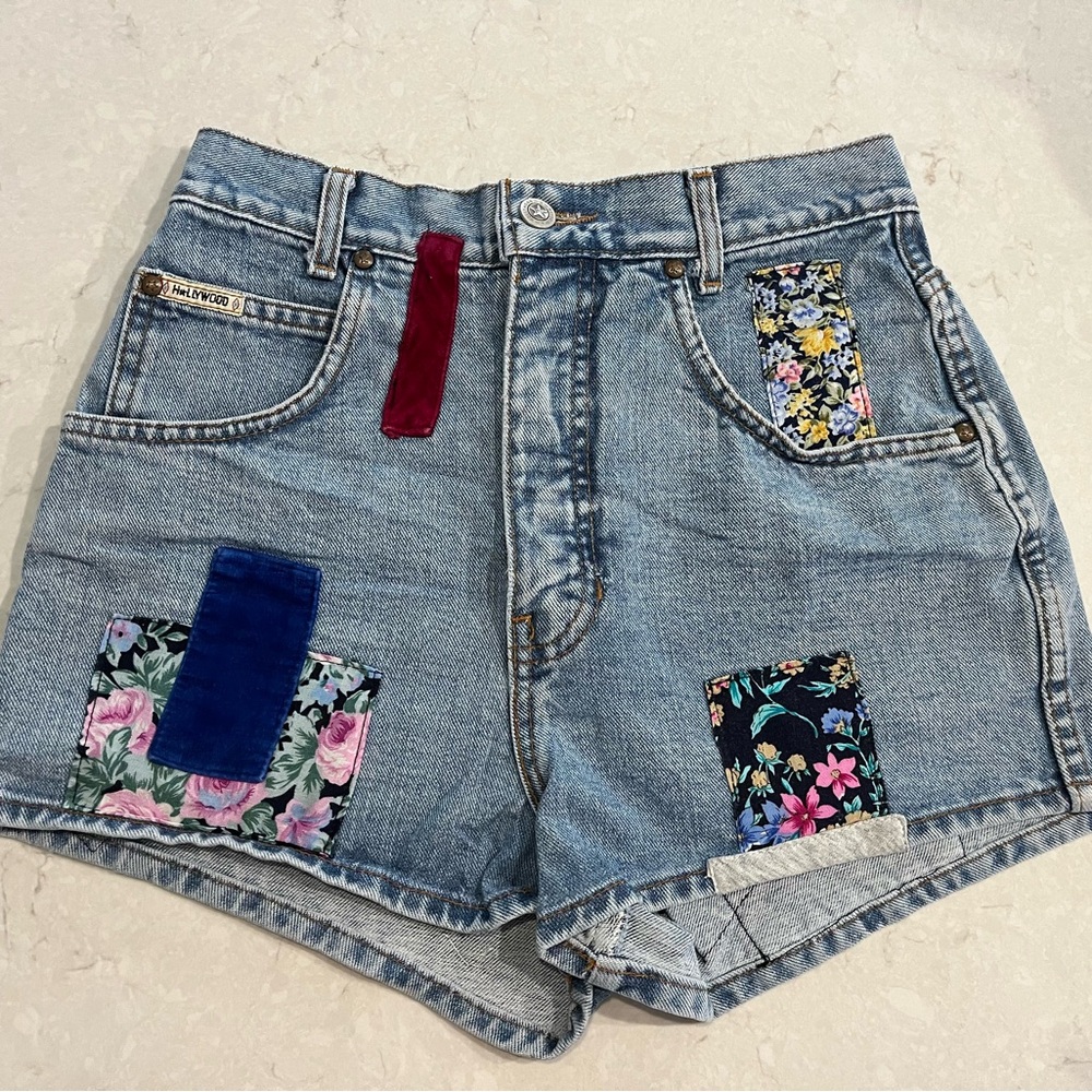 Vintage Patchwork Shorts